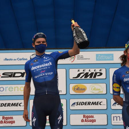 27-03-2021 Settimana Internazionale Coppi E Bartali; Tappa 05 Forli - Forli; 2021, Deceuninck - Quick Step; Honore, Mikkel Frolich; Archbold, Shane; Forli; 