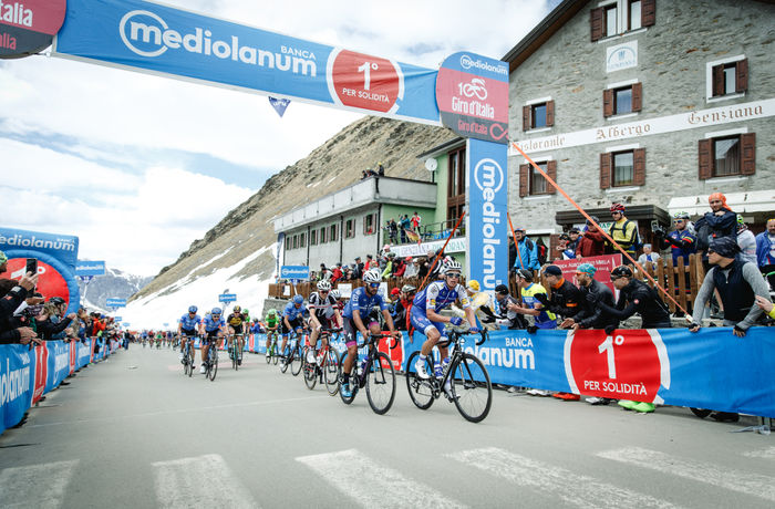 #Giro100 - hard days in the mountains