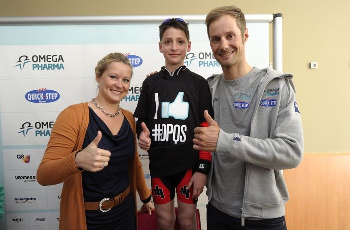 Tom Boonen Meets the Press, 'Picture of the Ronde' Fan