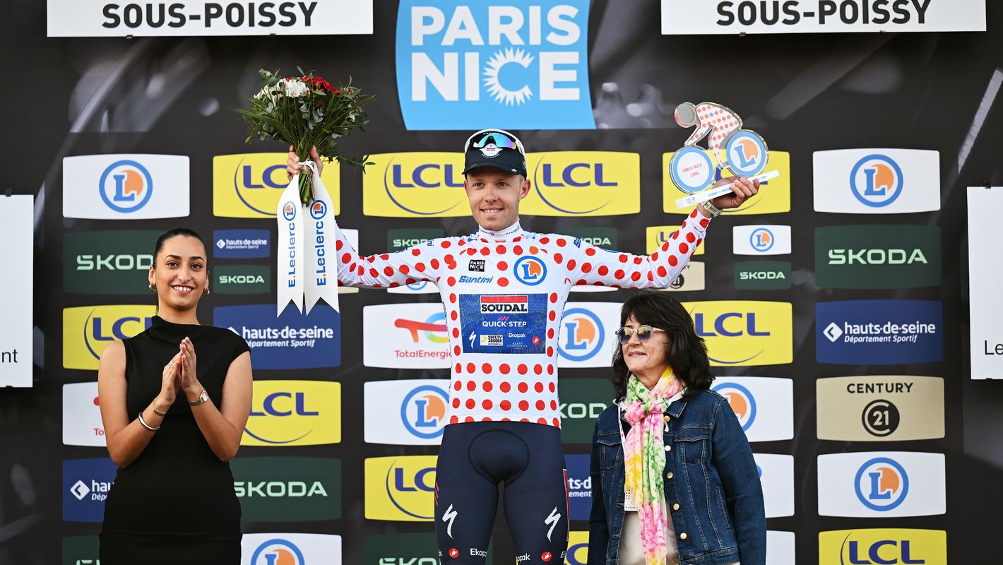Paris-Nice: Pedersen takes KOM jersey on opening stage