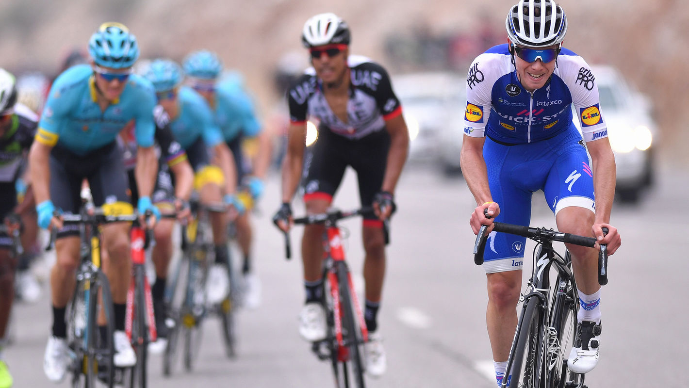 Tour of Oman De La Cruz en De Plus in top-20 op Green Mountain