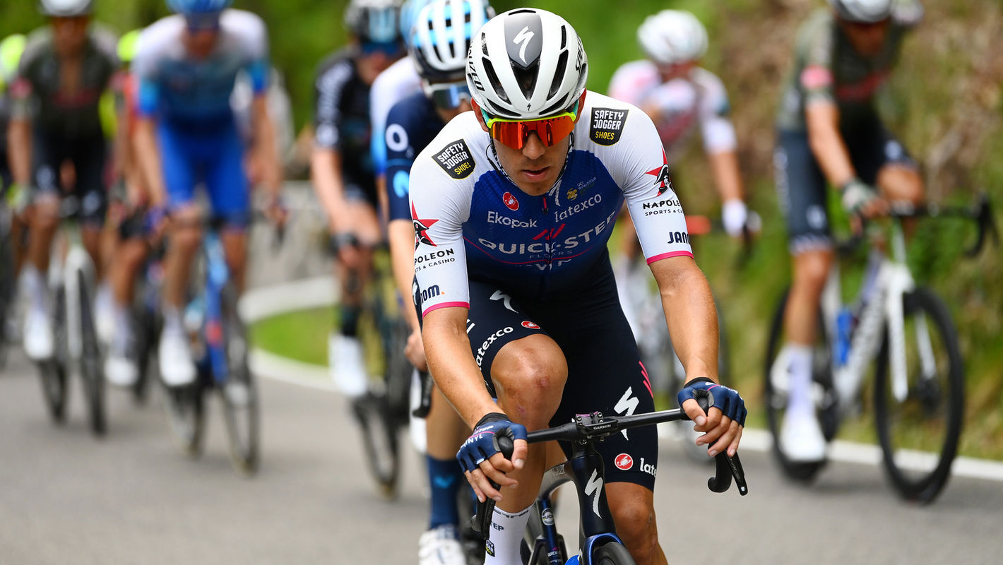 Ballerini carries the flag for the Wolfpack at the Giro