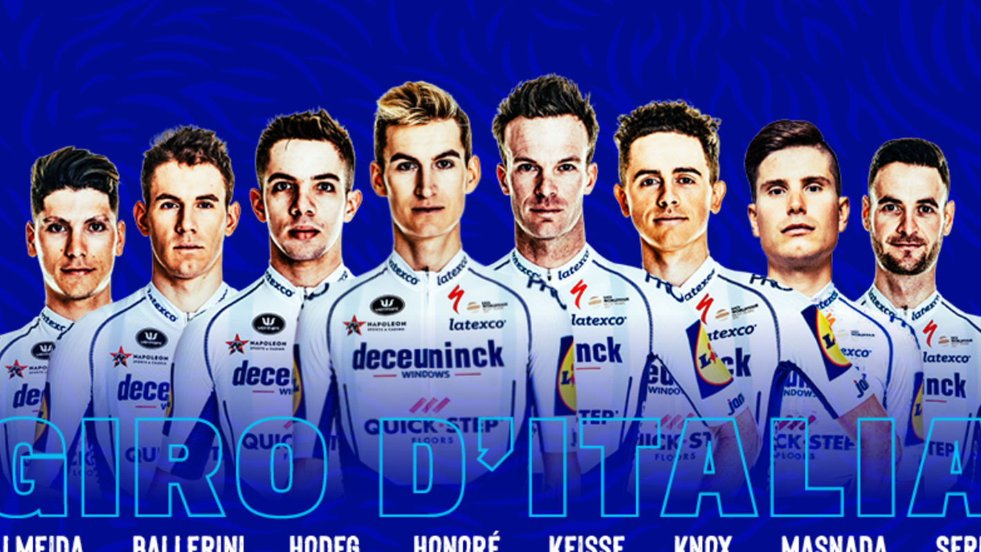 Deceuninck – Quick-Step to Giro d’Italia
