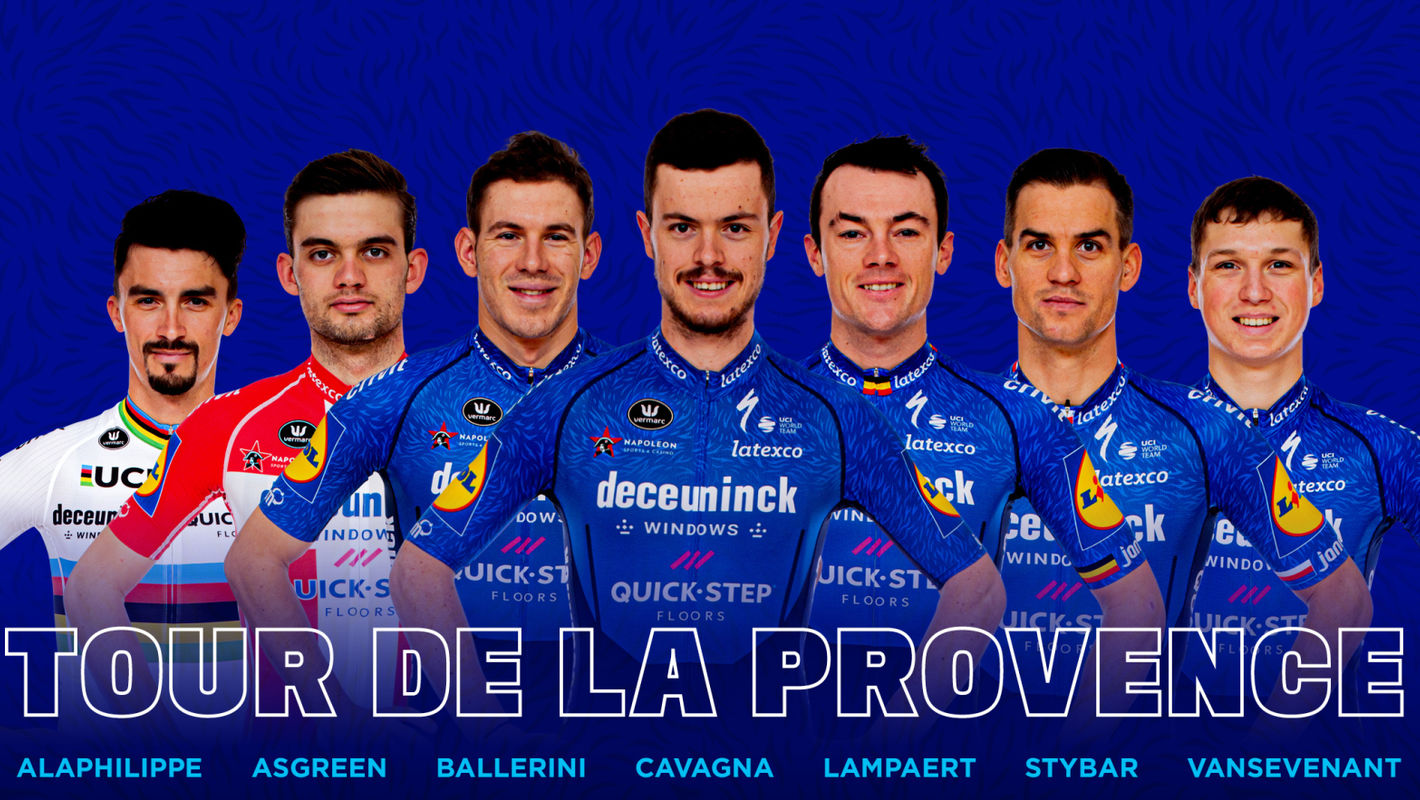 Deceuninck – Quick-Step start seizoen in Tour de la Provence