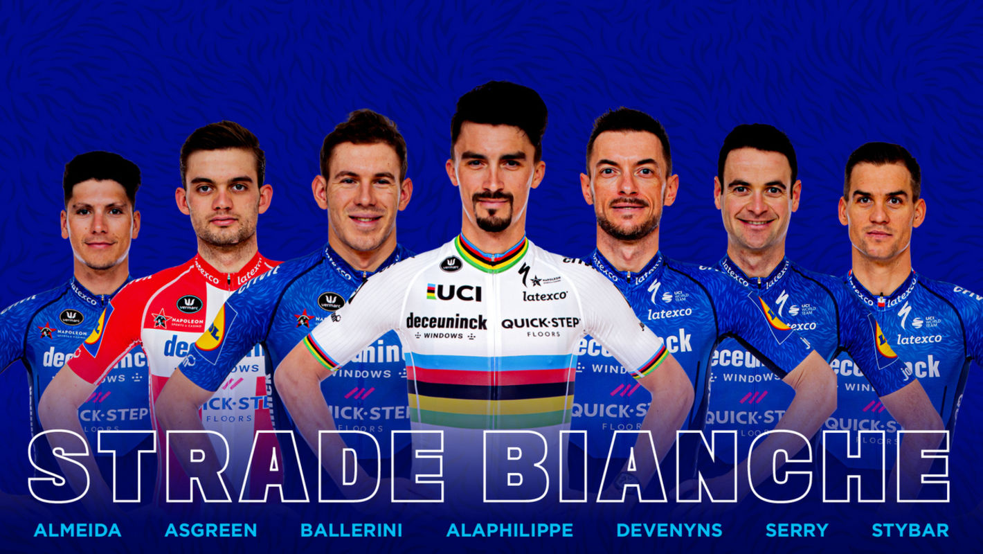 Deceuninck – Quick-Step selectie Strade Bianche