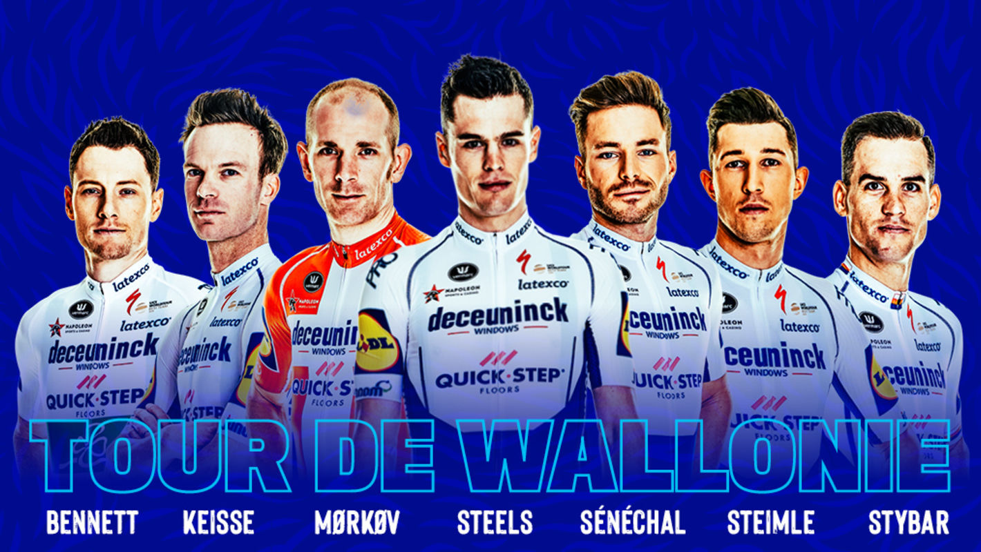 Deceuninck – Quick-Step selectie Tour de Wallonie