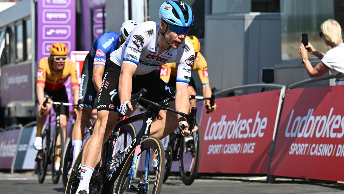 Fabio Jakobsen delivers in Knokke-Heist