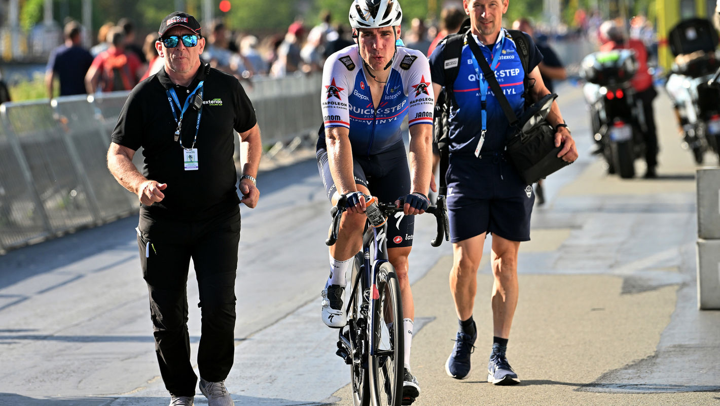 Jakobsen gehinderd in sprint Belgium Tour