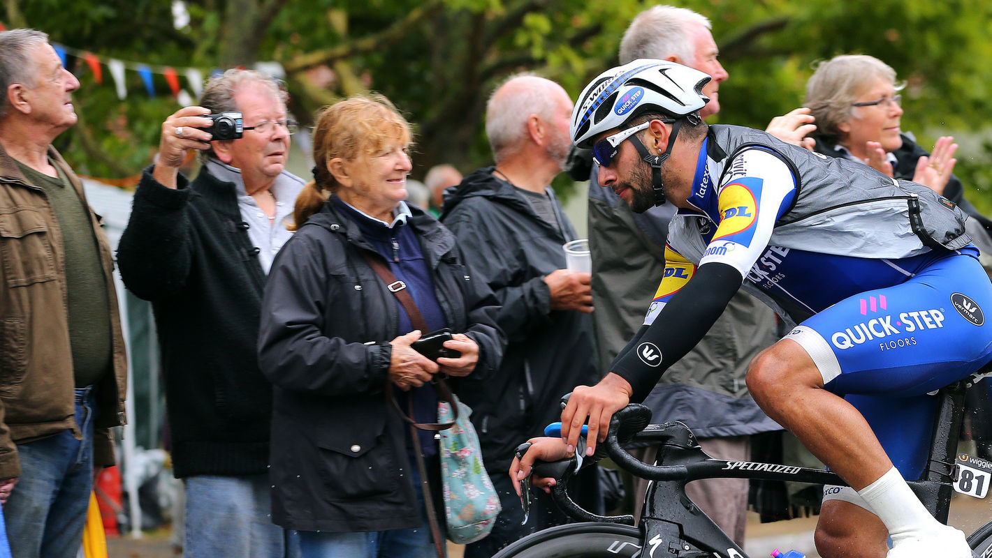 Gaviria notches up another top-3 finish at the Tour of Britain