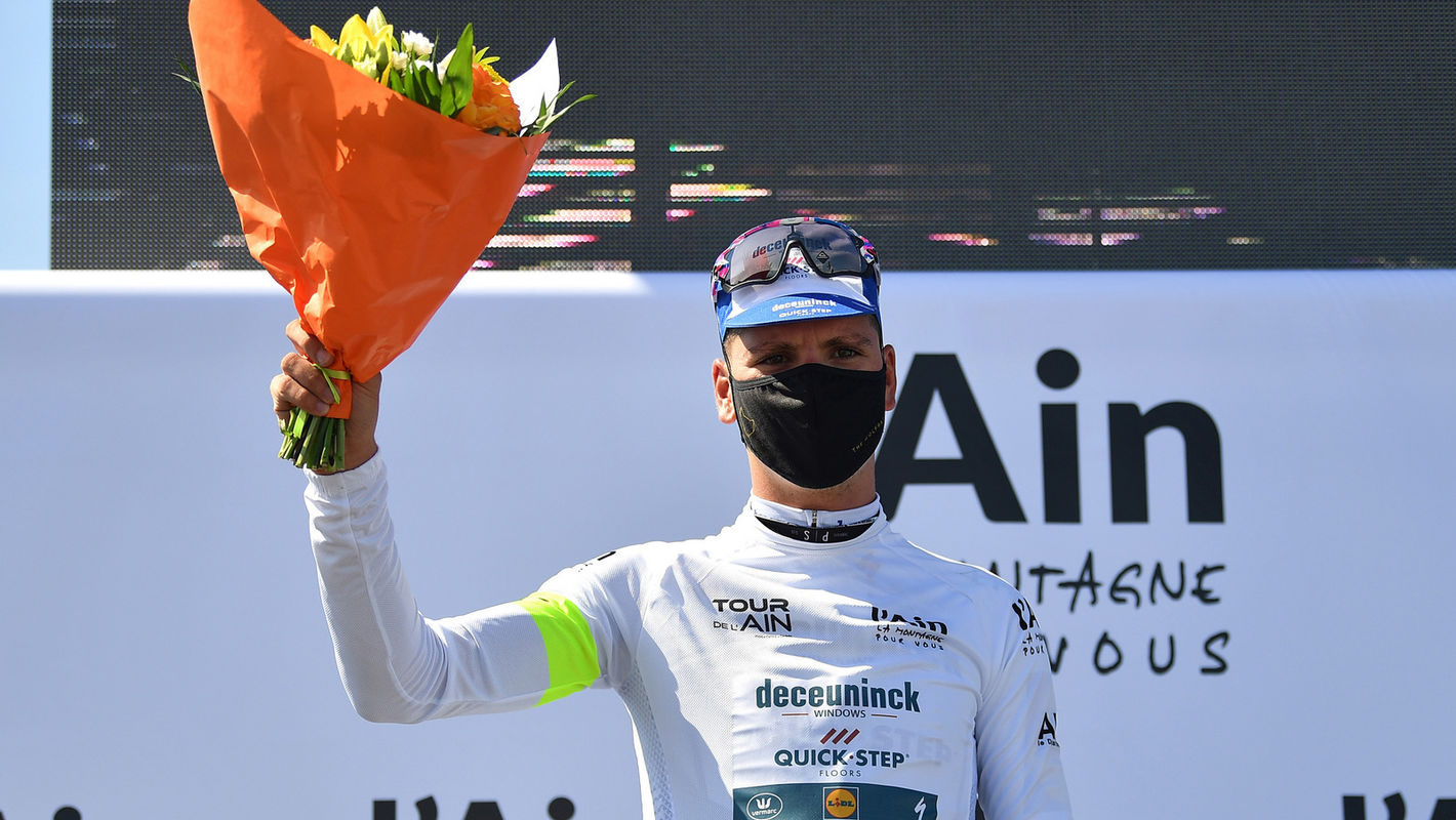 João Almeida pakt witte trui in Tour de l’Ain