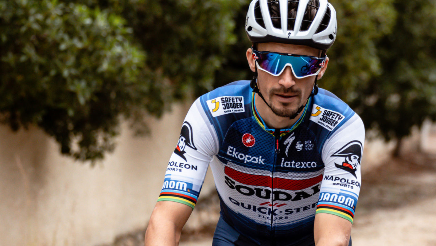 Julian Alaphilippe start seizoen in Mallorca