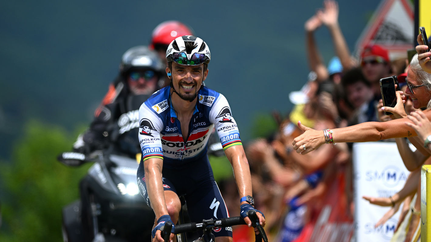 Alaphilippe seals Dauphiné top 10 on his birthday