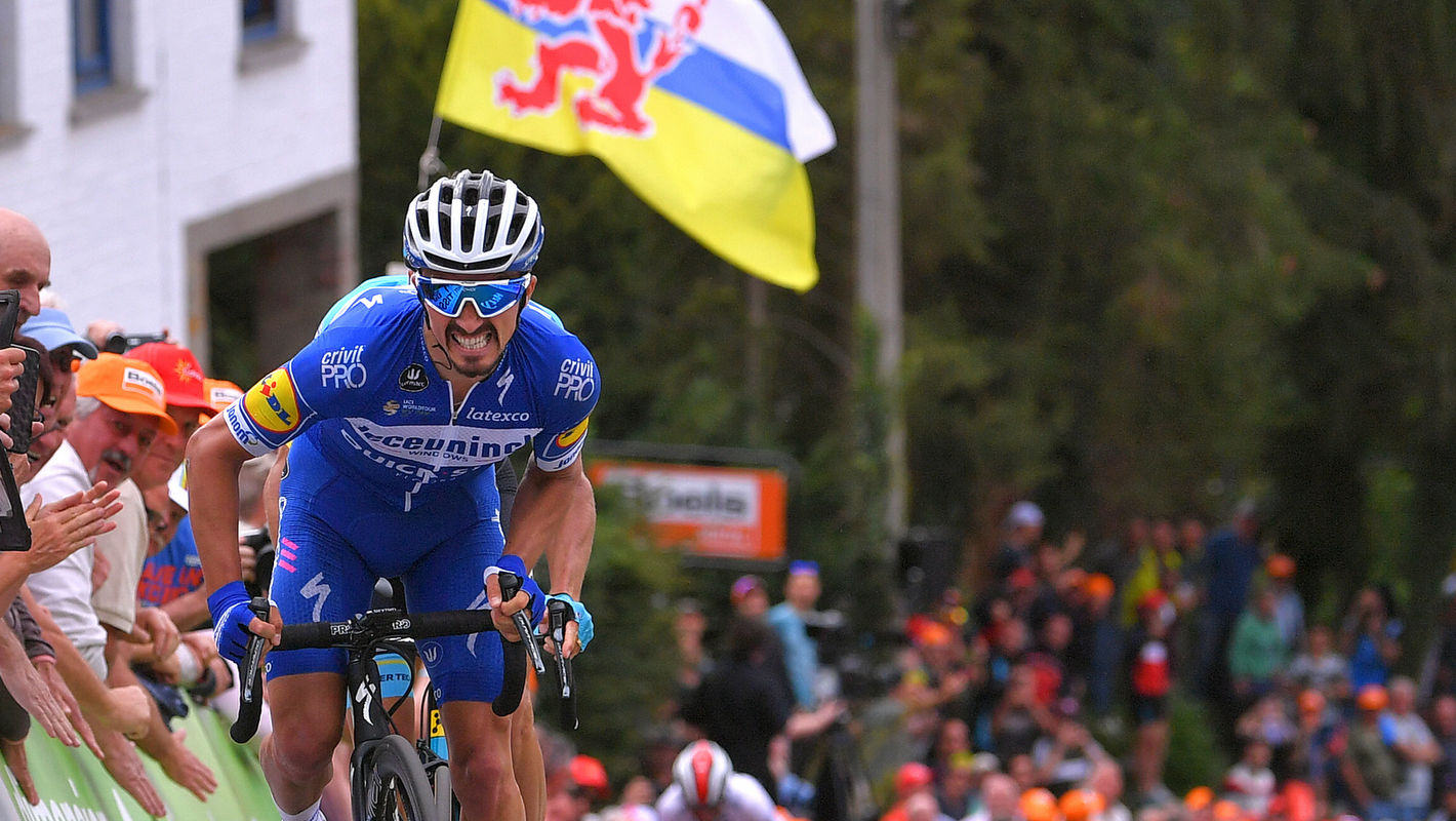 Flèche Wallonne: Julian Alaphilippe imperious on the Mur de Huy
