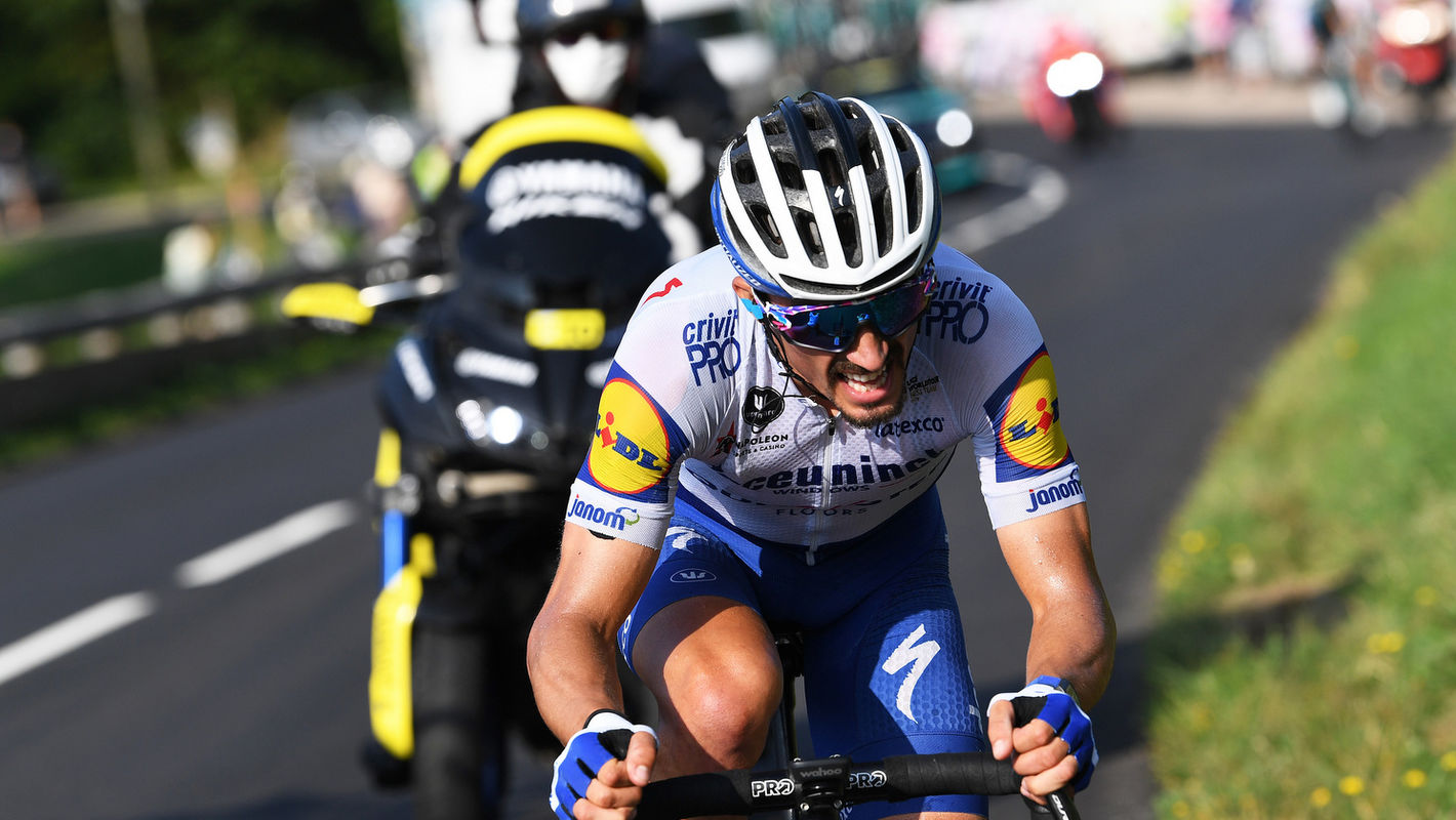 Alaphilippe stijdlustigste renner in koninginnerit Tour de France