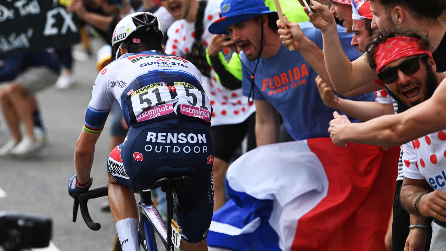Tour de France: Another day, another Alaphilippe break