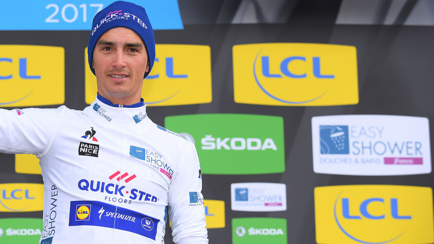 Alaphilippe takes white jersey on Paris-Nice opening day