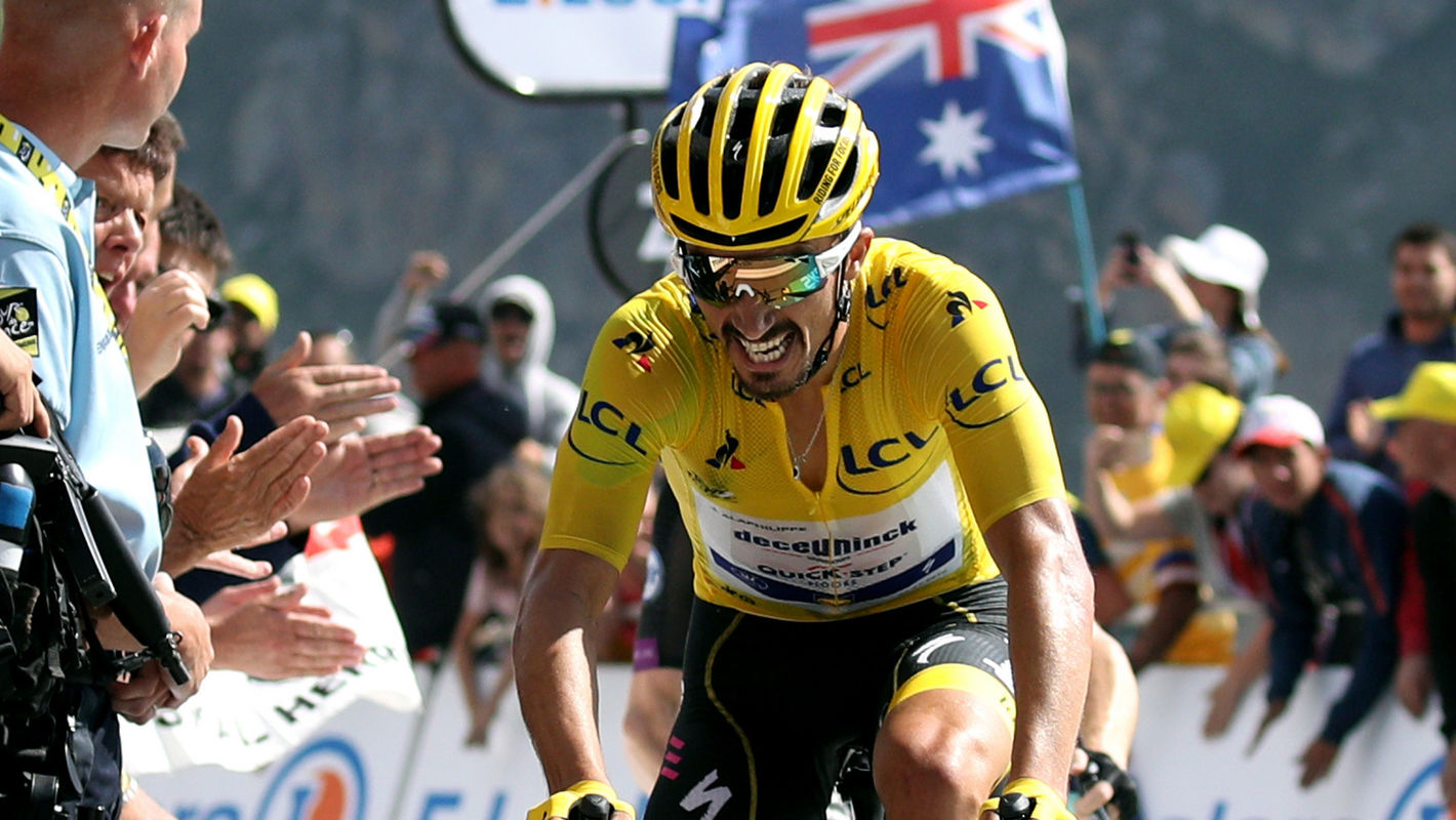 Tour de France: Alaphilippe increases lead atop Tourmalet