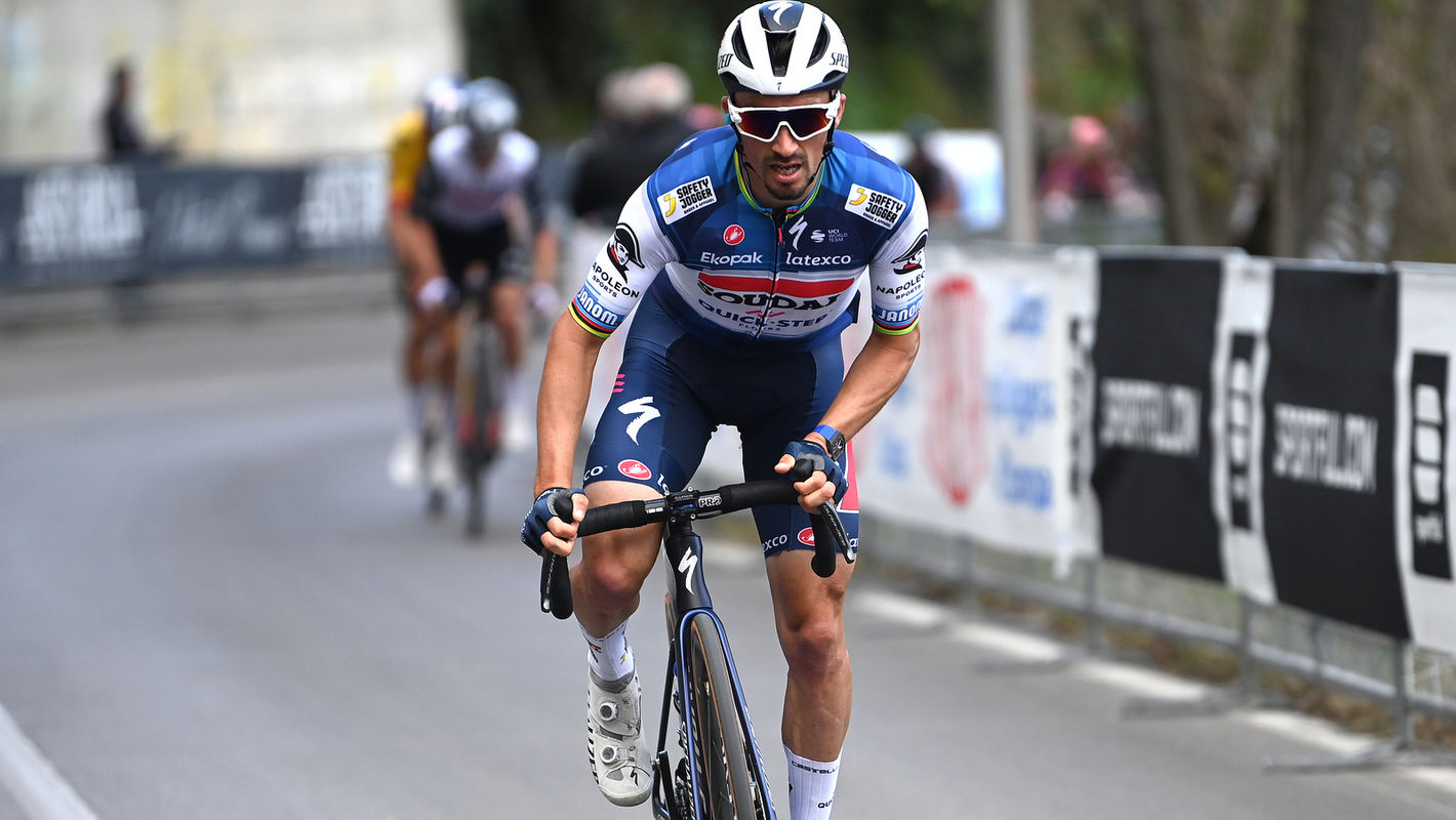 Alaphilippe runner-up on Tirreno-Adriatico uphill finish