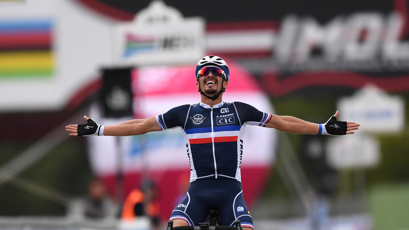Julian Alaphilippe is the new World Champion