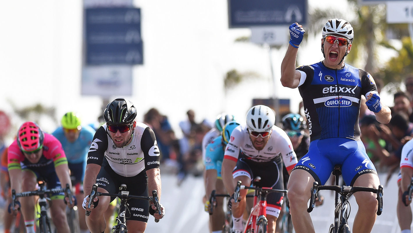 Marcel Kittel snelt naar winst in openingsrit Dubai Tour
