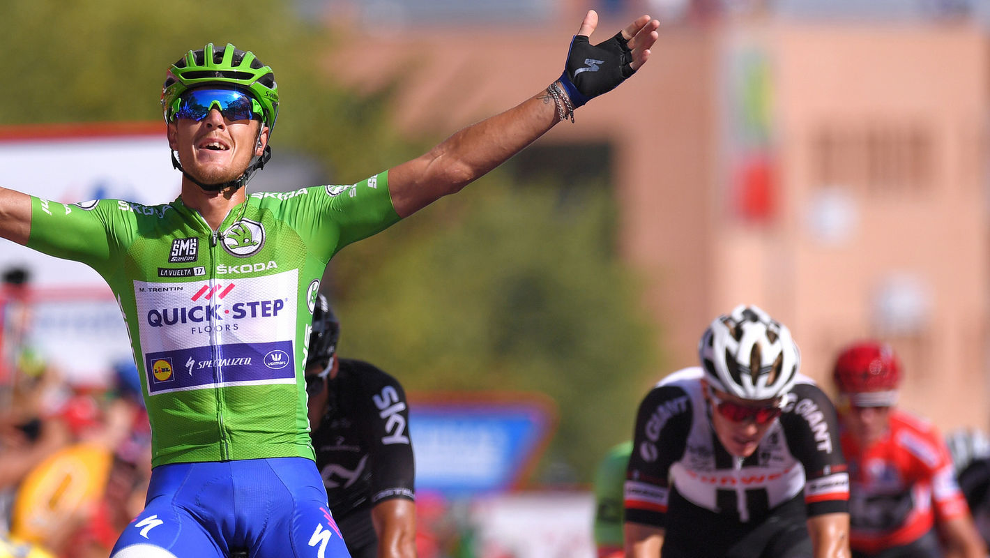 Vuelta a España: Trentin triples his tally