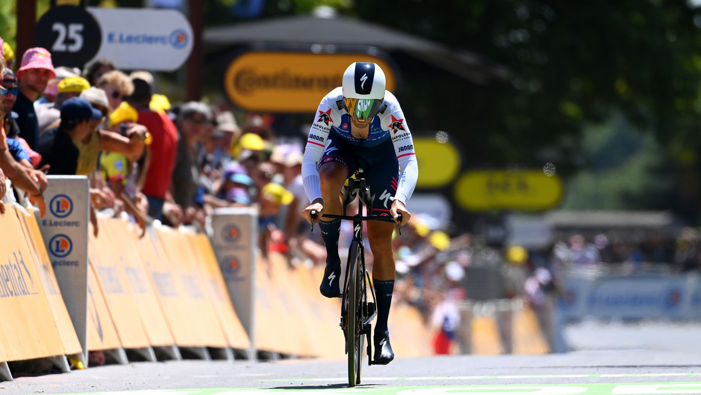 Cattaneo rides to top 10 on final ITT of Le Tour