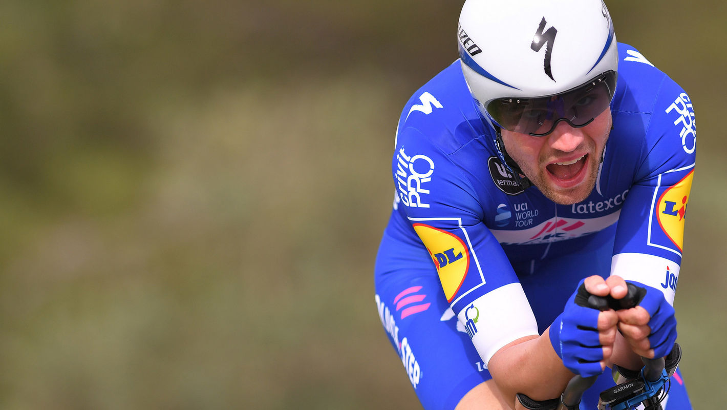 Maximilian Schachmann dons Giro d’Italia white jersey