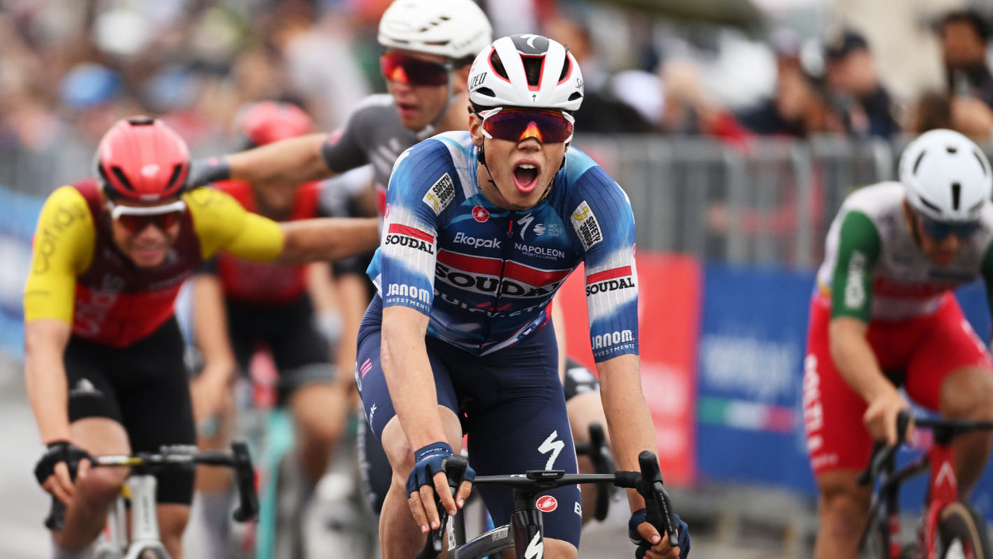 Magnier takes maiden Grand Tour podium at Il Giro