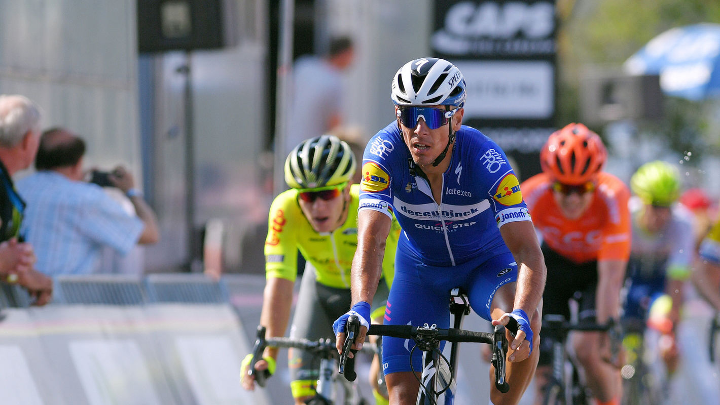 Gilbert takes third in Halle Ingooigem