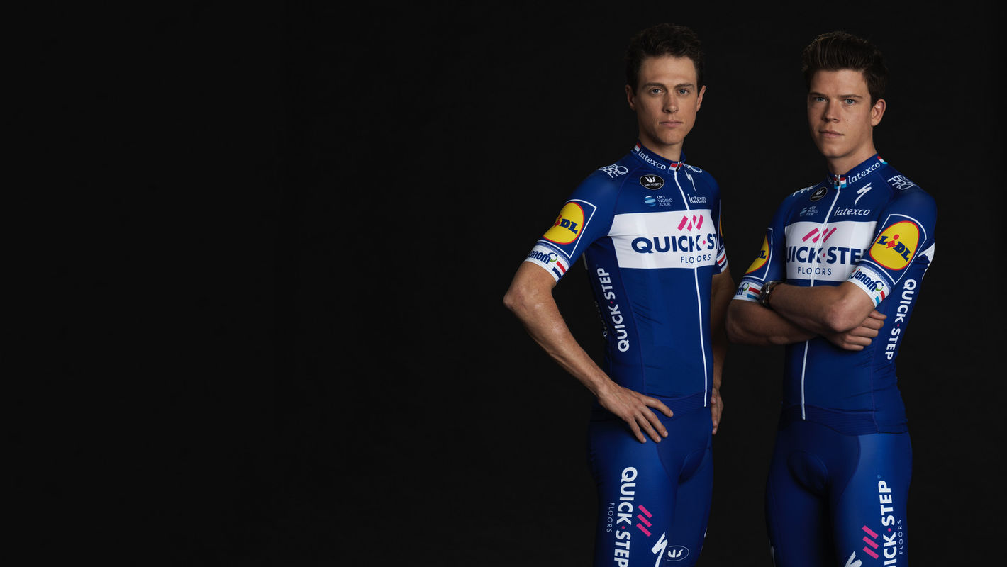 Ontdek het nieuwe tenue van Quick-Step Floors 