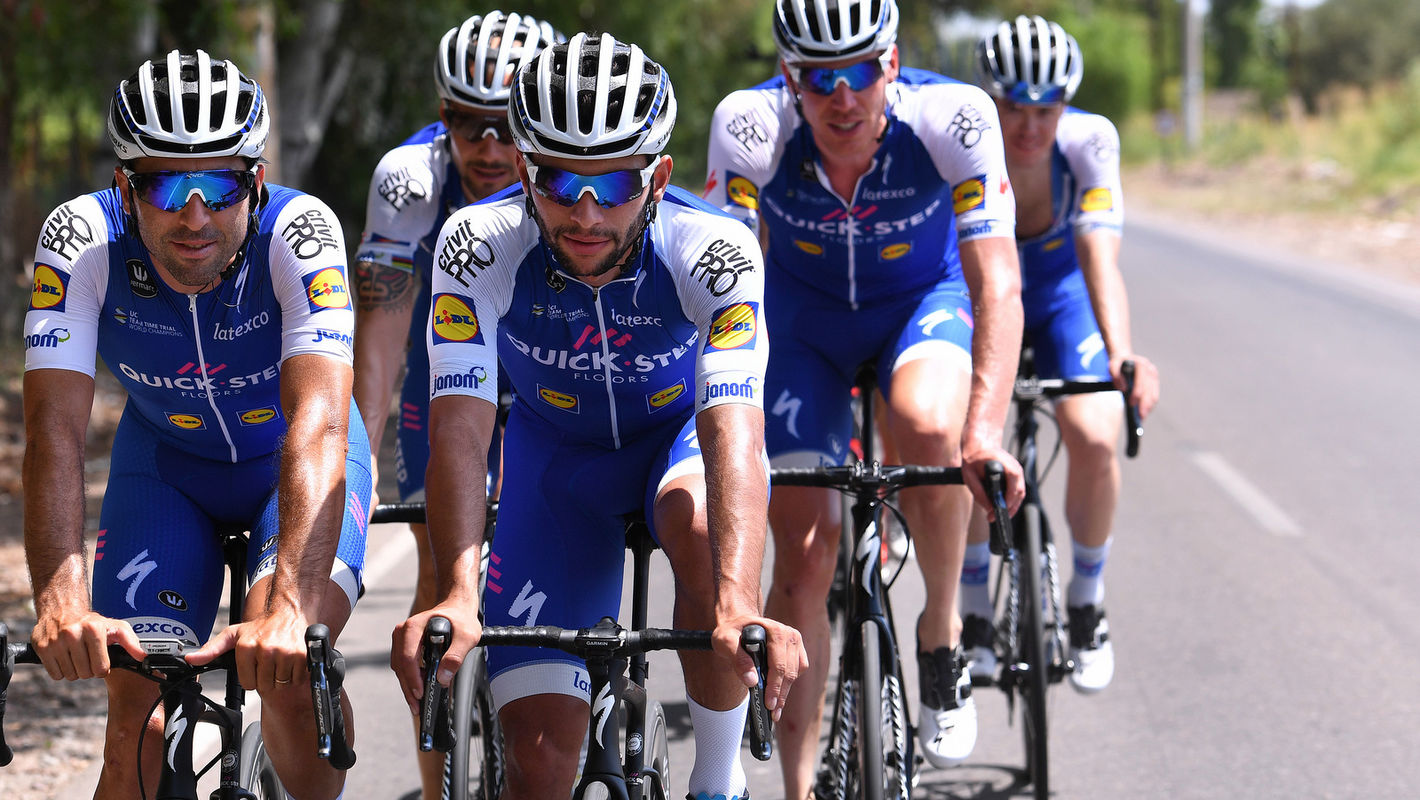 Quick-Step Floors Team op weg naar Volta ao Algarve