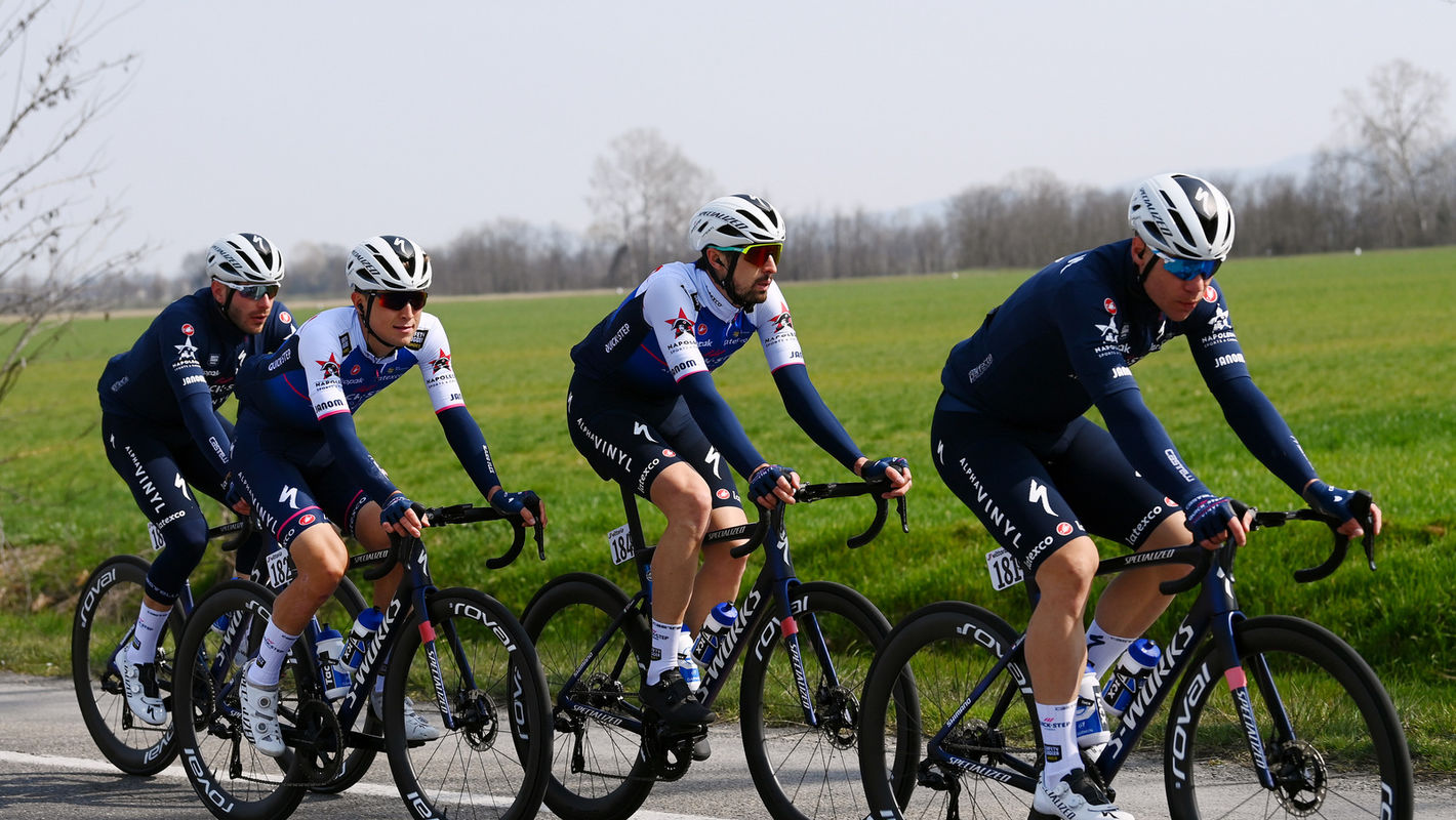 Sénéchal in the top 15 at Milano-Sanremo