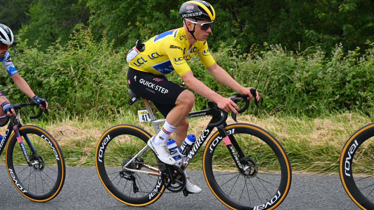 Evenepoel makes it through Dauphiné chaos