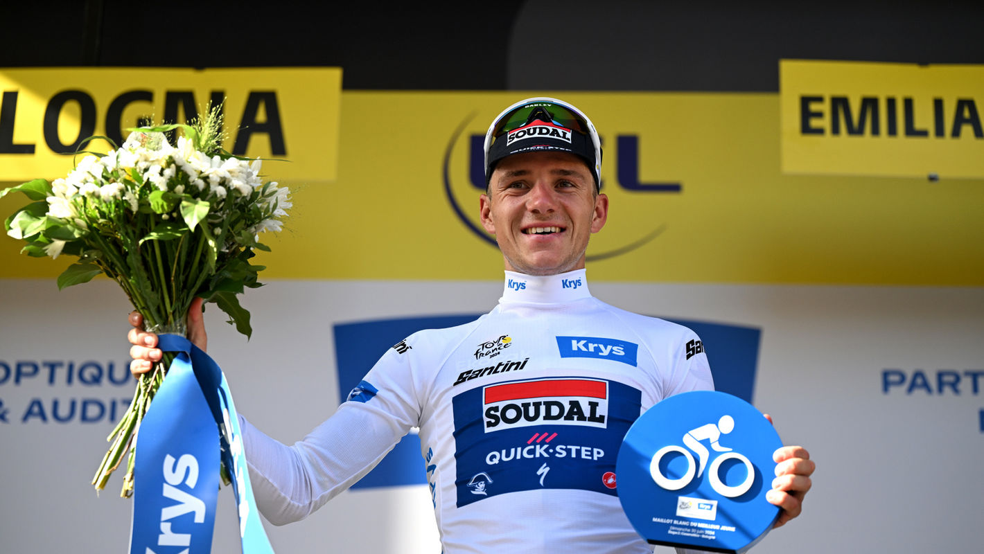 Tour de France: Evenepoel in white after monster ride