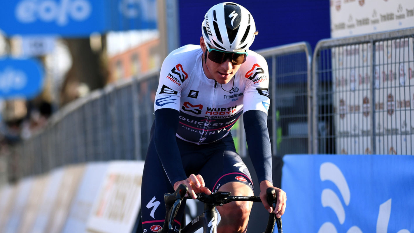 Evenepoel retains second overall at Tirreno-Adriatico