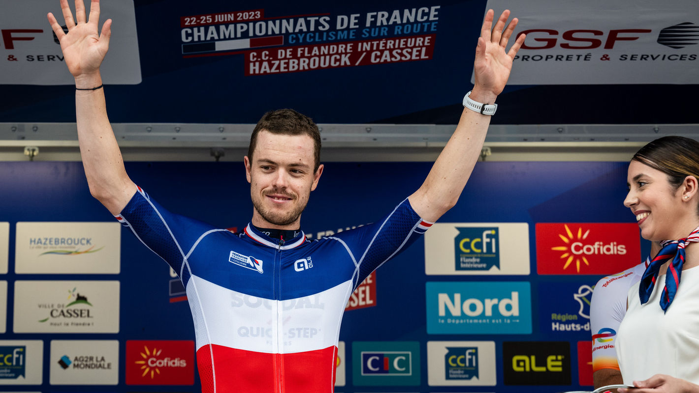 Cavagna knalt naar tweede tijdrittitel