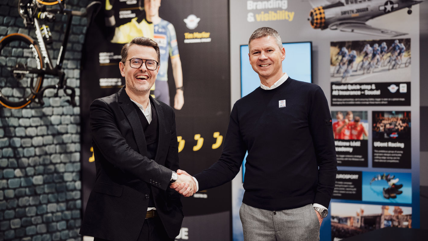 Soudal Quick-Step bezoekt Safety Jogger hoofdkwartier