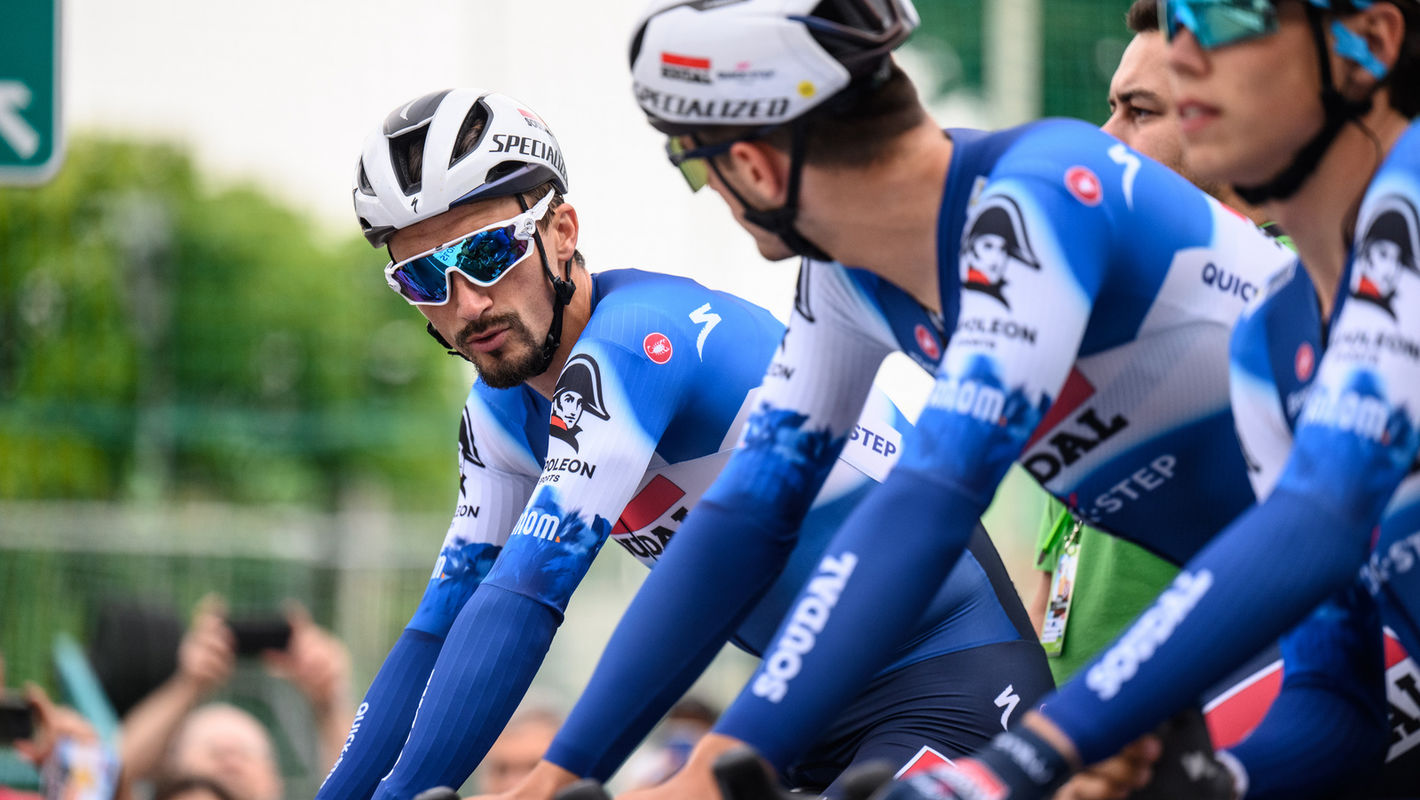 Soudal Quick-Step tweede in ploegentijdrit