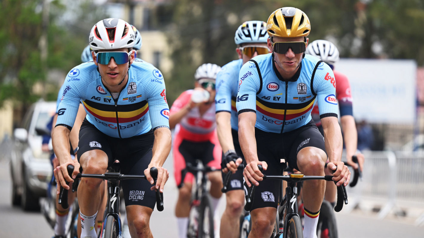 Ten Soudal Quick-Step riders in action on Sunday