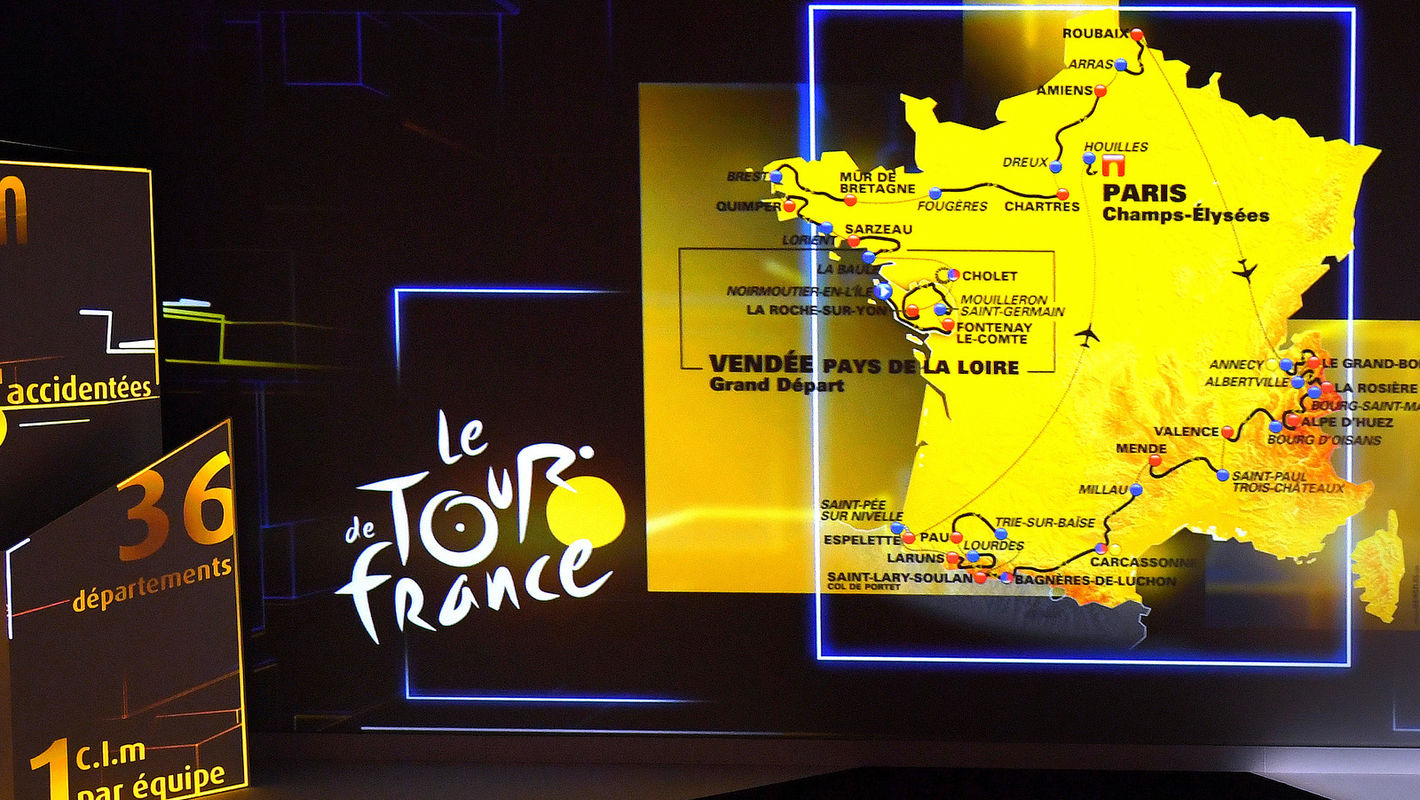 2018 Tour de France route unveiled