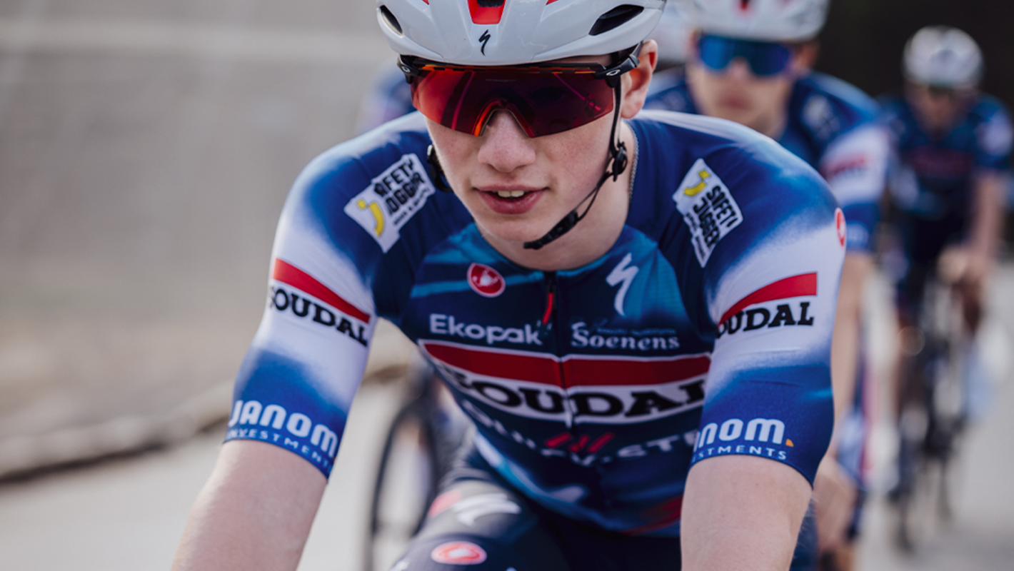Thibaut Van Damme breekt het ijs voor juniorenteam