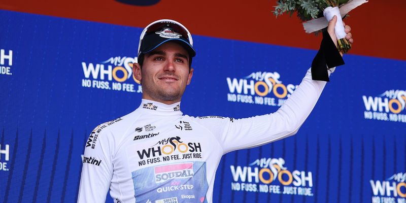 Raccagni takes white at the Tour Down Under