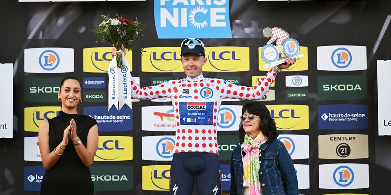 Paris-Nice: Pedersen takes KOM jersey on opening stage
