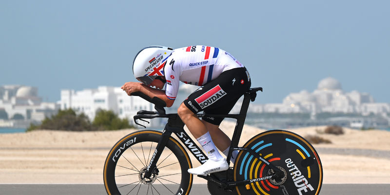 Hayter time trials to top five in UAE