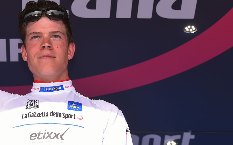 Jungels takes the white jersey at the Giro d’Italia