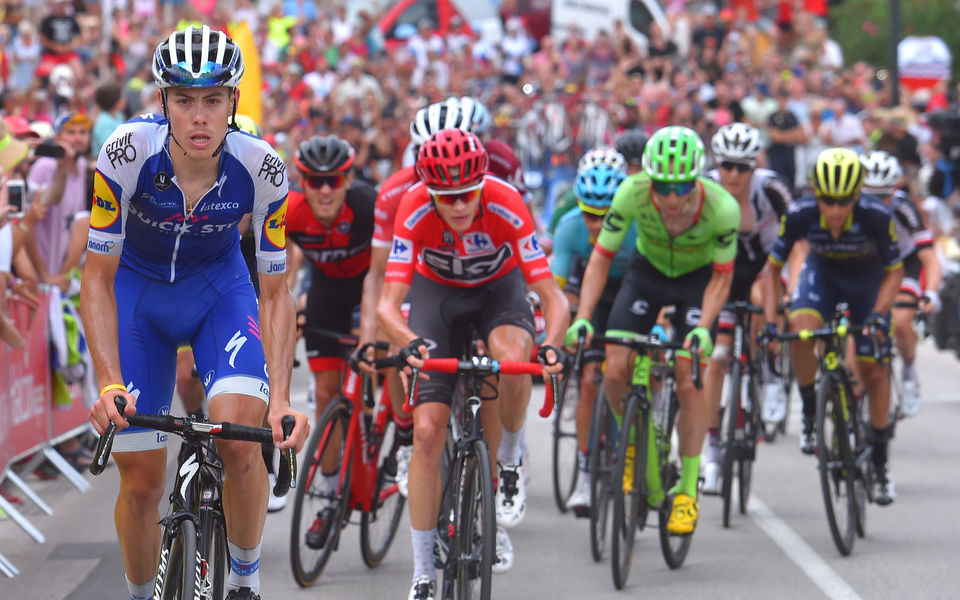 De La Cruz moves up in the Vuelta a España