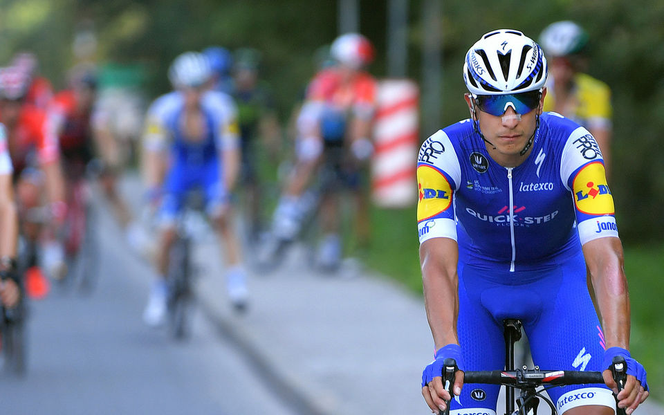 Martinelli carries the flag for the team in Belgium