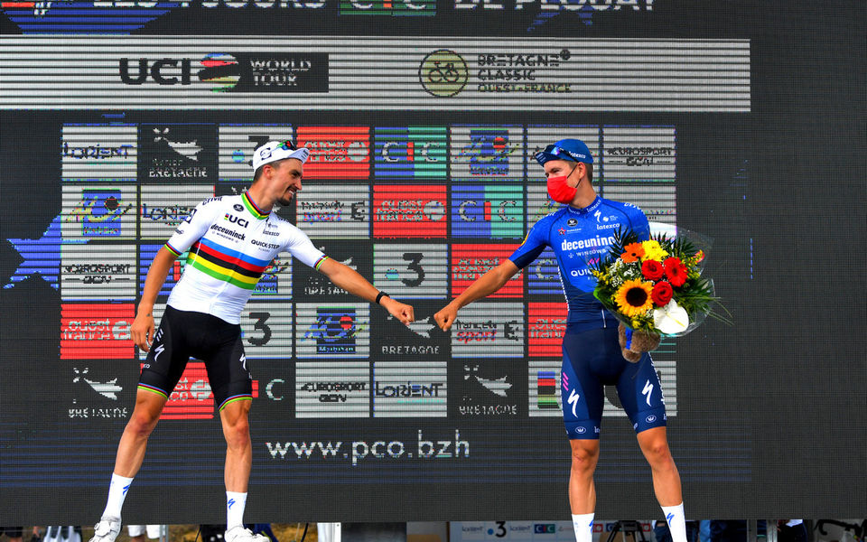 Alaphilippe tweede in Bretagne Classic