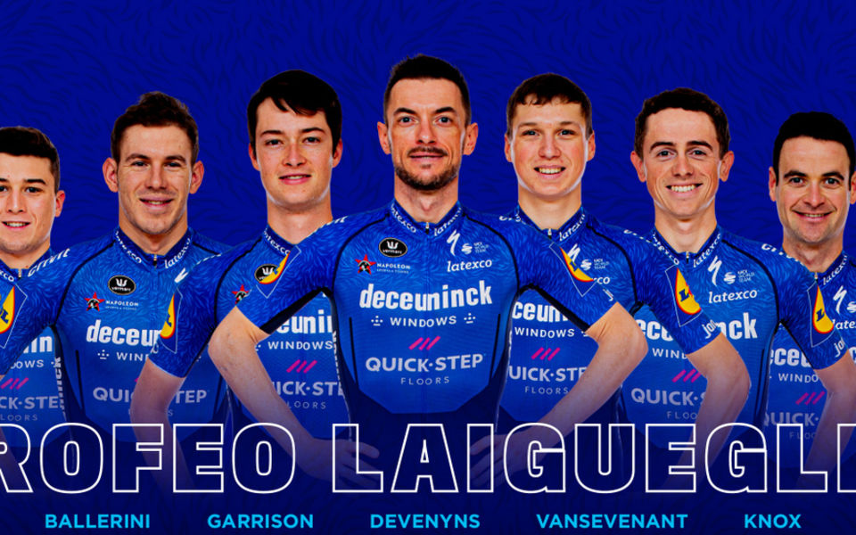 Deceuninck – Quick-Step to Trofeo Laigueglia
