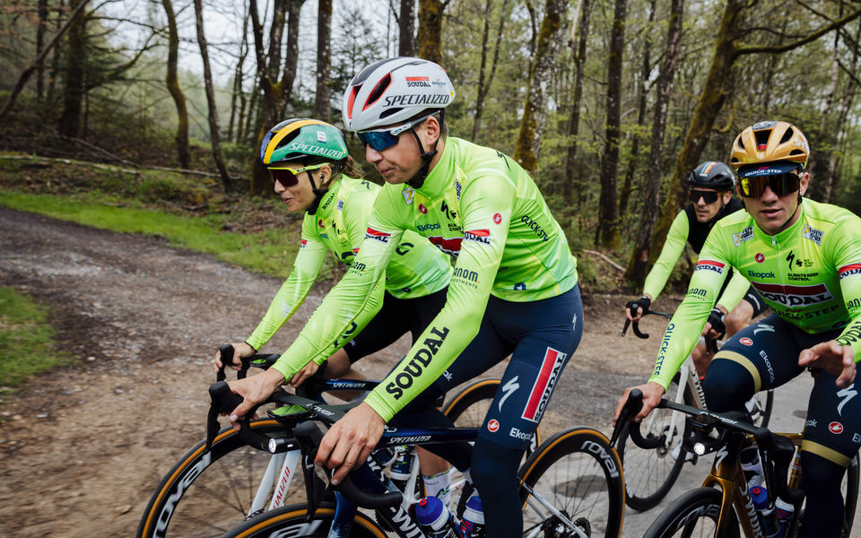 Soudal Quick-Step and AG Insurance - Soudal partner with Ghent University to test innovative safety tracker for cycling